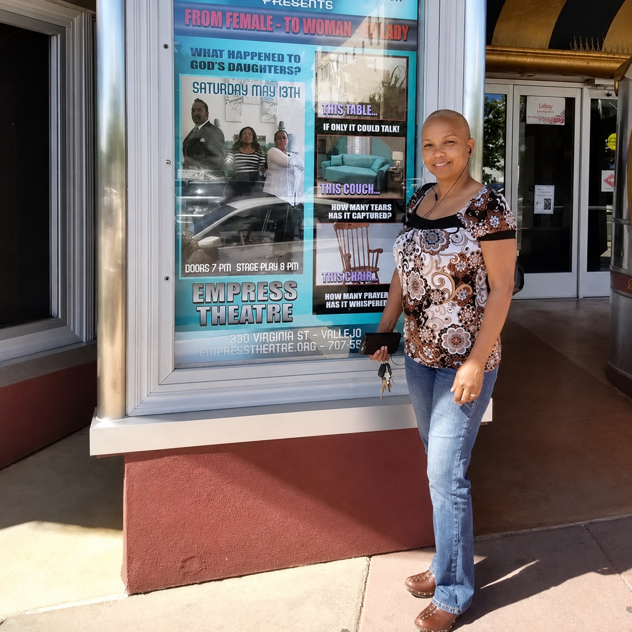 Ceola J. Griffin at the Empress Theatre